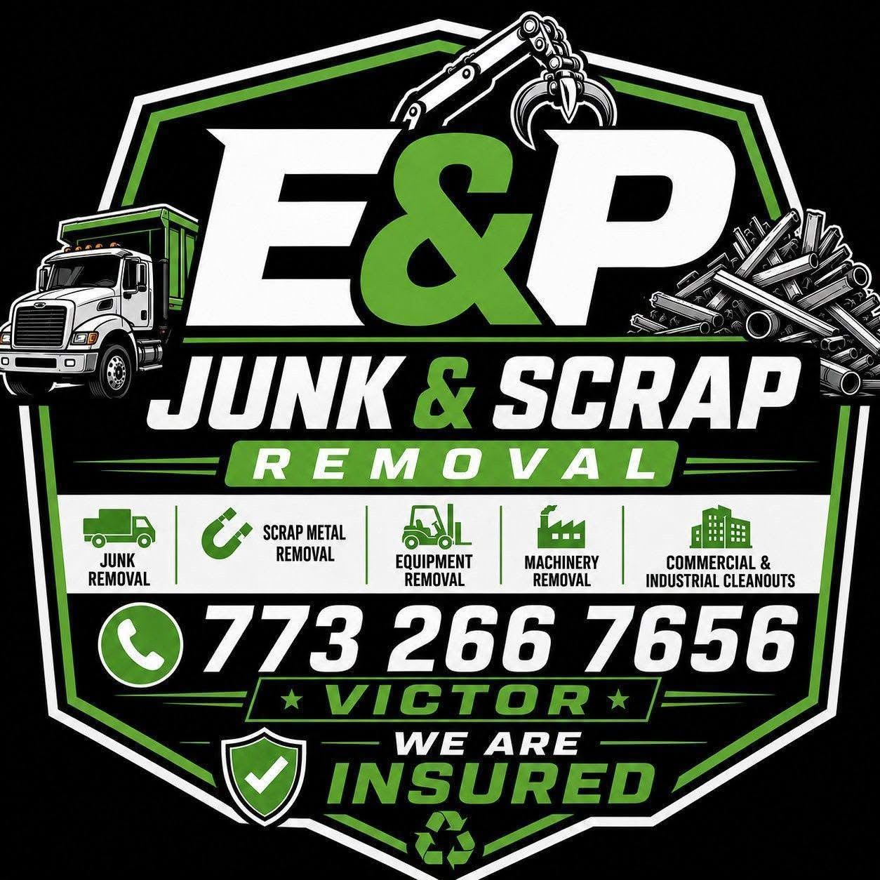 E&P Junk and Scrap Metal Removal logo